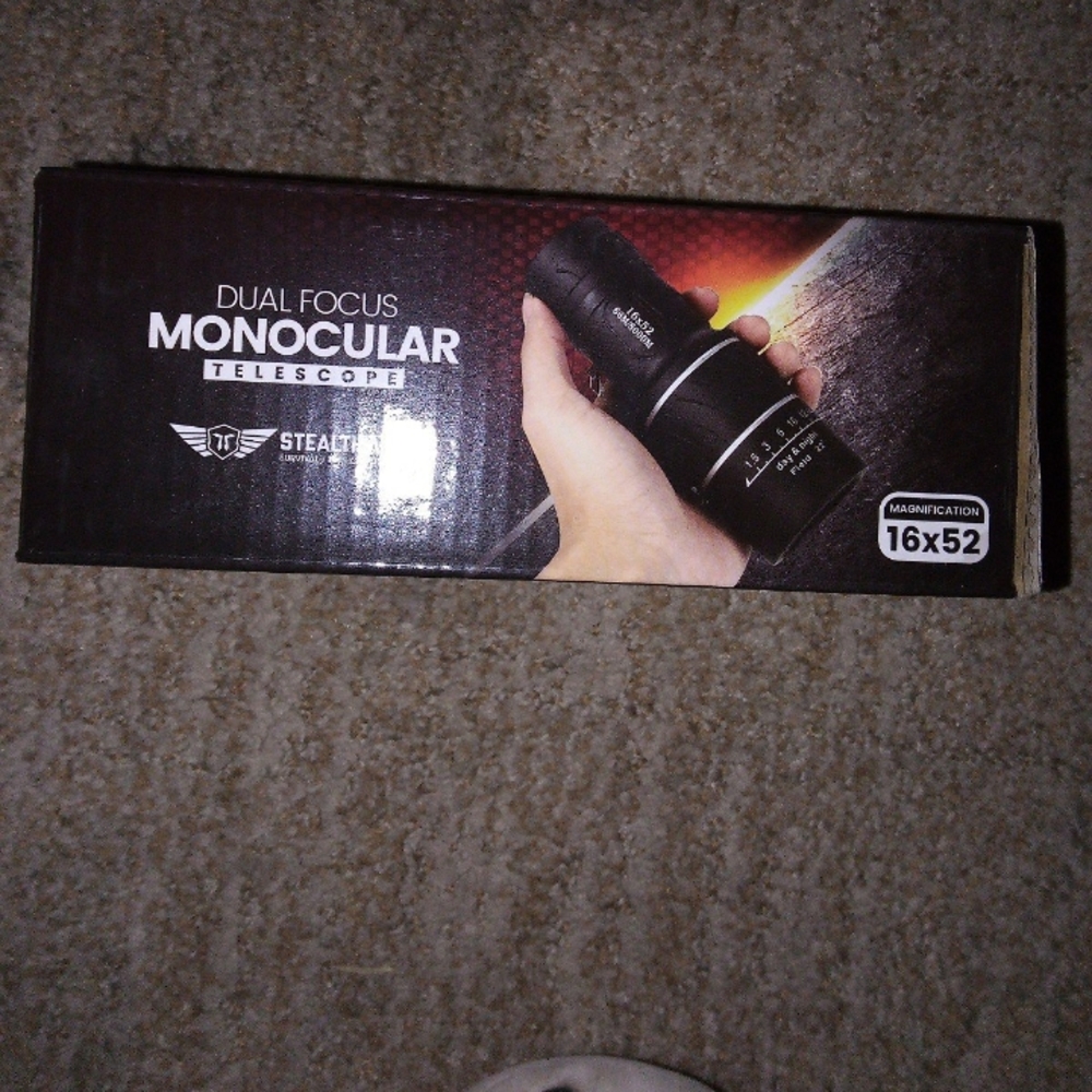 Stealth Dual Focus Monocular Telescope